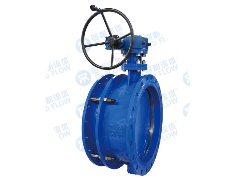 法蘭式伸縮蝶閥